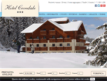 Tablet Screenshot of hotelcevedale.com